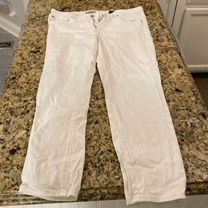 Adriano Goldschmeid White Jeans size 32R- in great condition